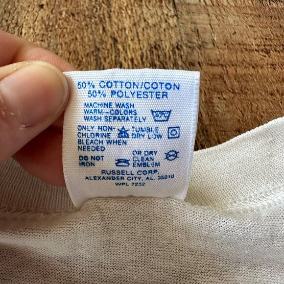 Vintage 1991 Orion Home Video Short Sleeve Vacation Crewneck Graphic T-Shirt -L - Picture 12 of 14